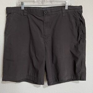 Columbia Men's Gray Cotton  Quick Dry Everyday Casual Shorts 40W 10L